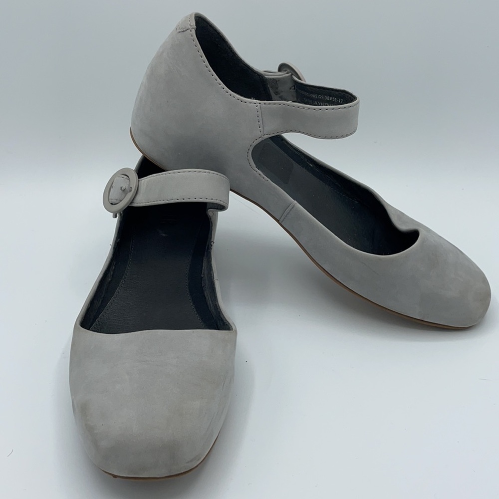 Camper Serena Mary Jane Sandal Grey Size 38 EU